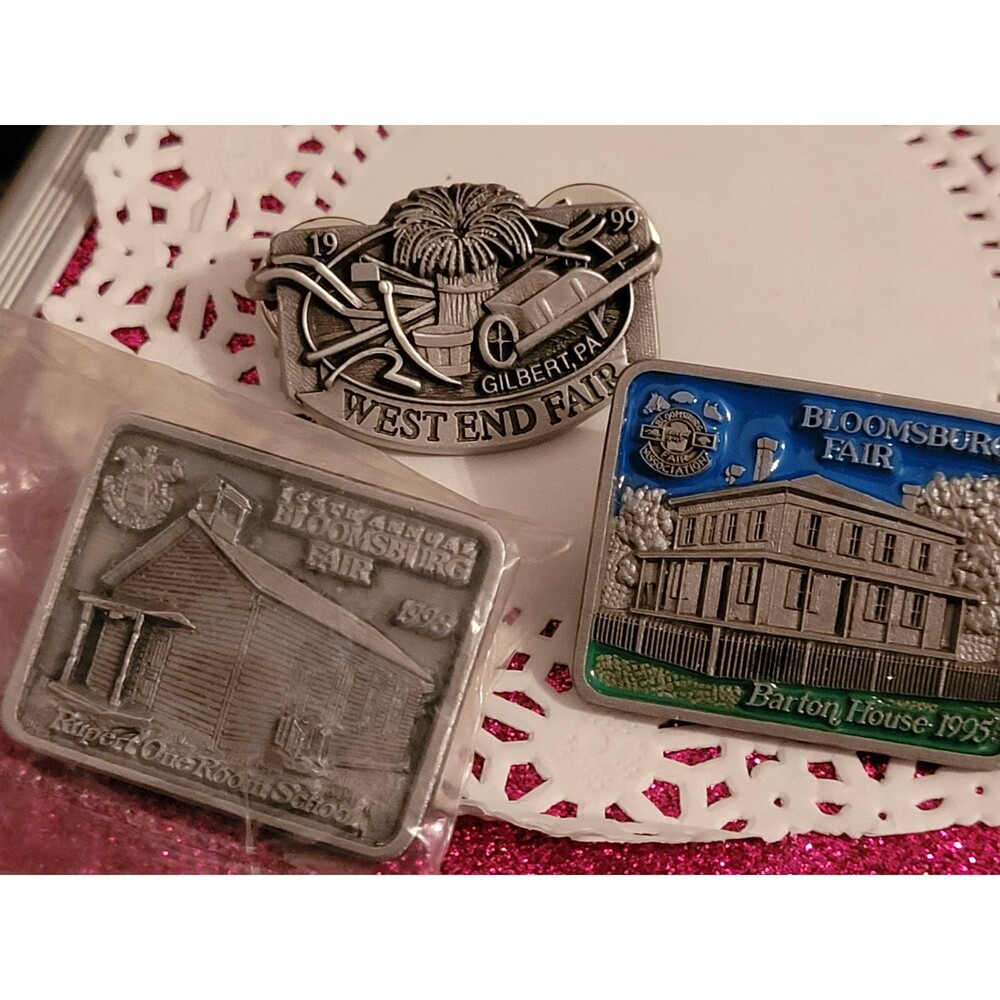 Bloomsburg PA | County Fair Souvenir Pins - Other Pennsylvania Dated 1995 - 1998